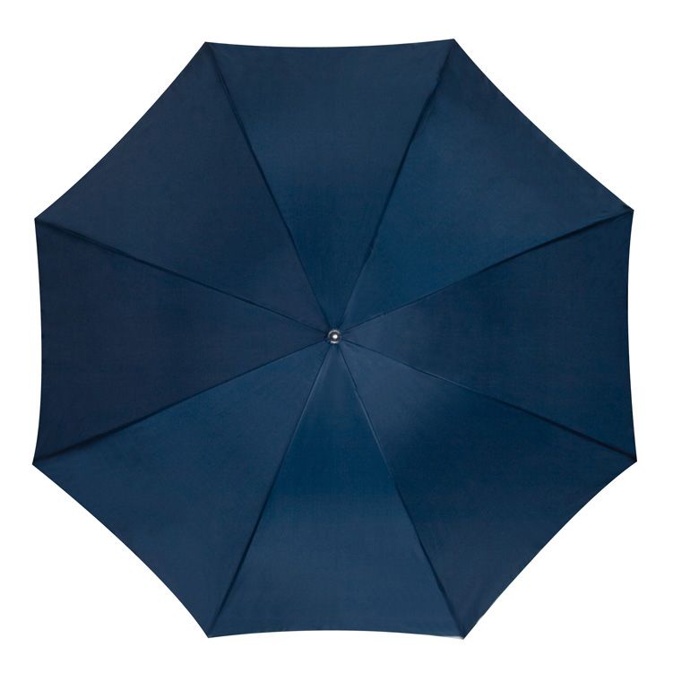 Tamvě modrý vystřelovací deštník