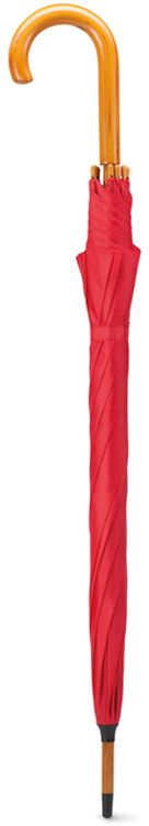 Klasický automatický deštník 23 palců červený