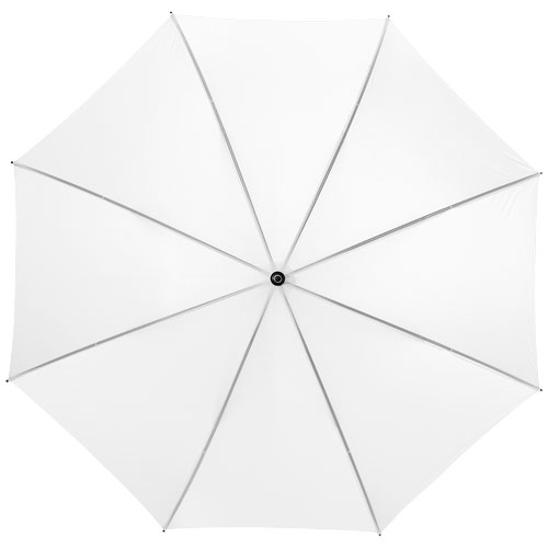 23palc. klasický automatický deštník bílý