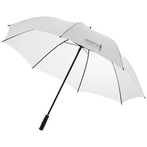 23palc. klasický automatický deštník bílý
