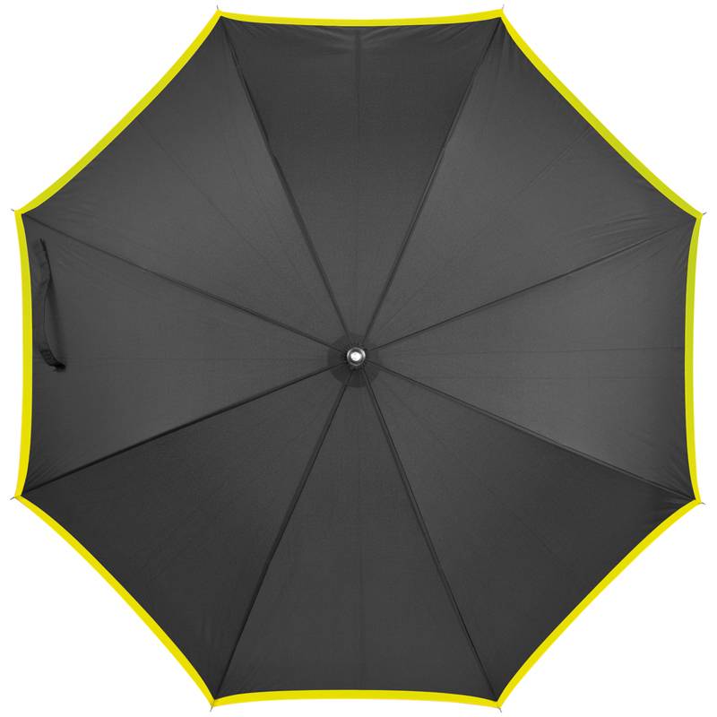 Zelený automatický deštník