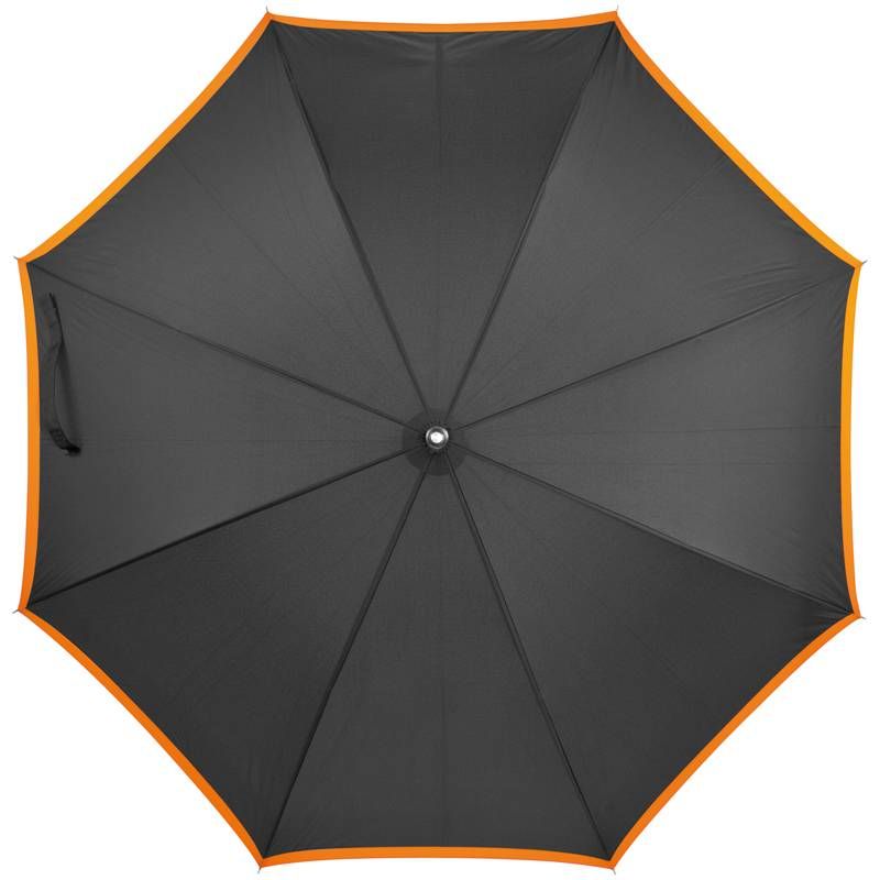 Oranžový automatický deštník