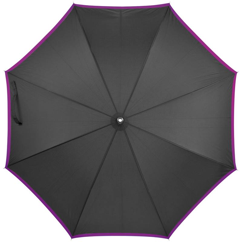 Fialový automatický deštník