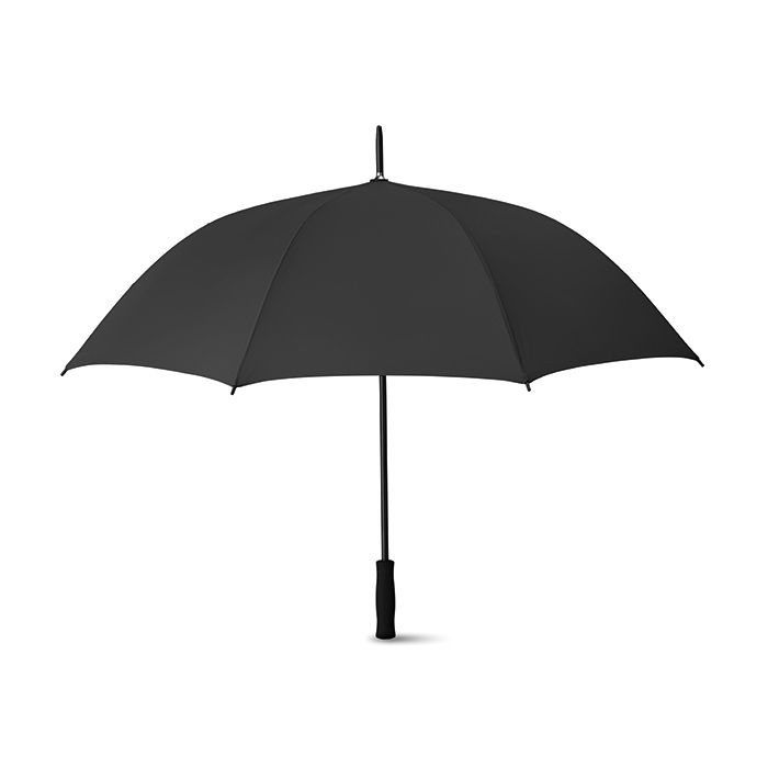 Černý 27palcový deštník