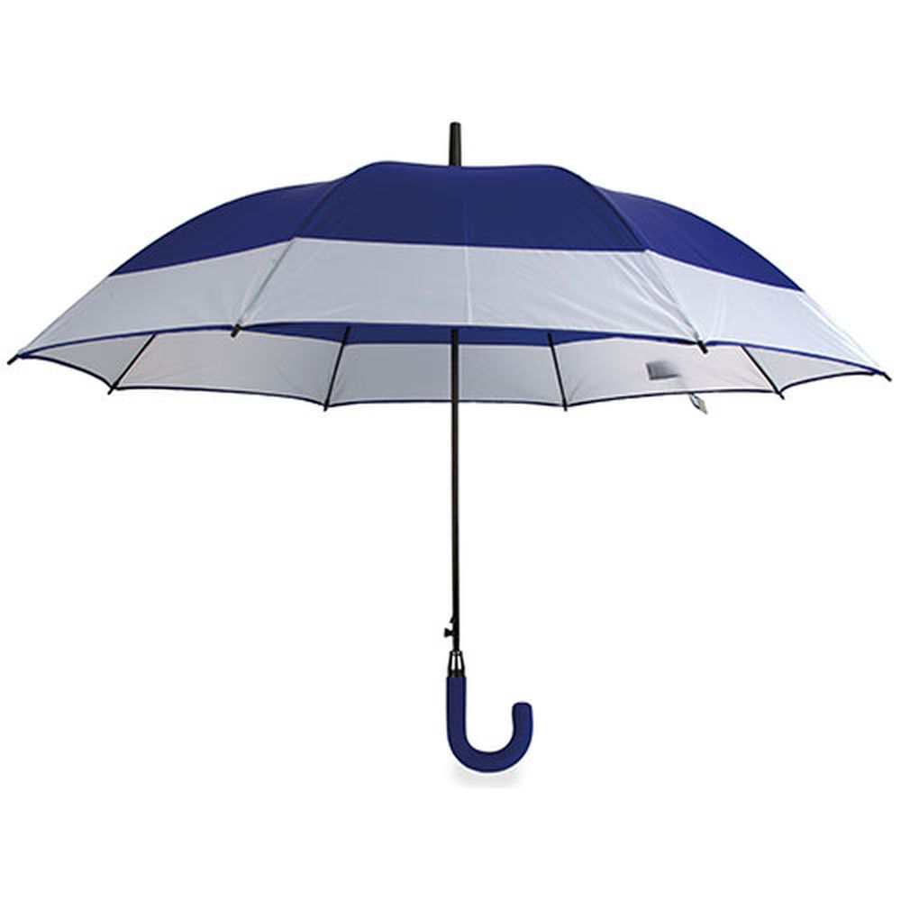 Rodinný deštník bílo-modrý