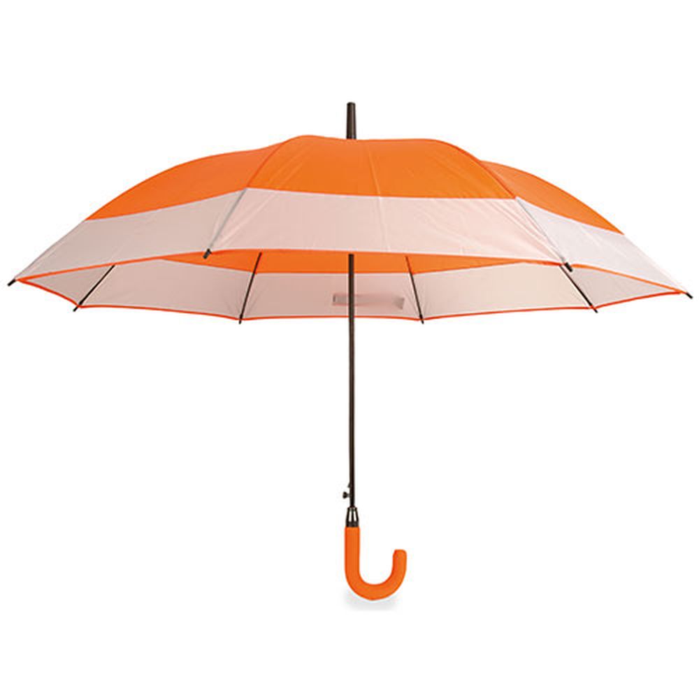 Rodinný deštník bílo-oranžový