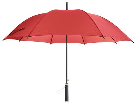 Deštník, červená