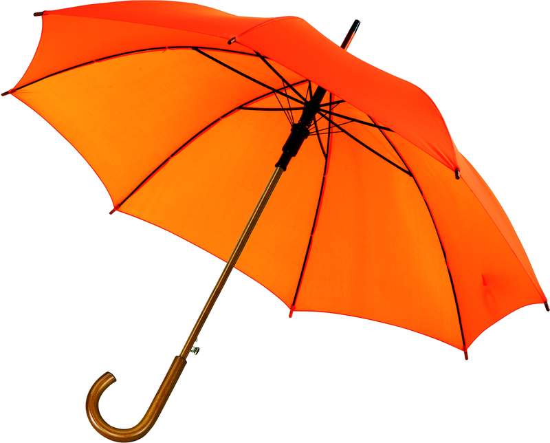 Automatický dřevěný holový deštník BOOGIE