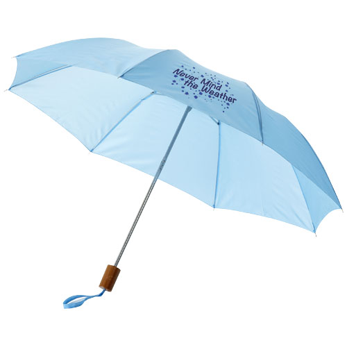 20palcový 2sekční deštník modrý
