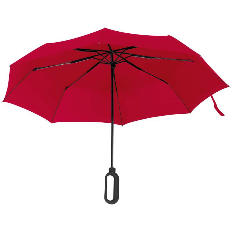 Automatický kapesní deštník s karabinou