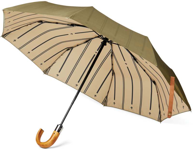 21 skládací deštník VINGA Bosler z RPET AWARE