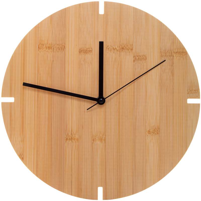 Bambusové nástěnné hodiny Tokei