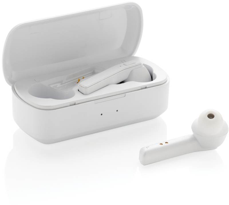 TWS bezdrátová sluchátka v nabíjecí krabičce Free Flow