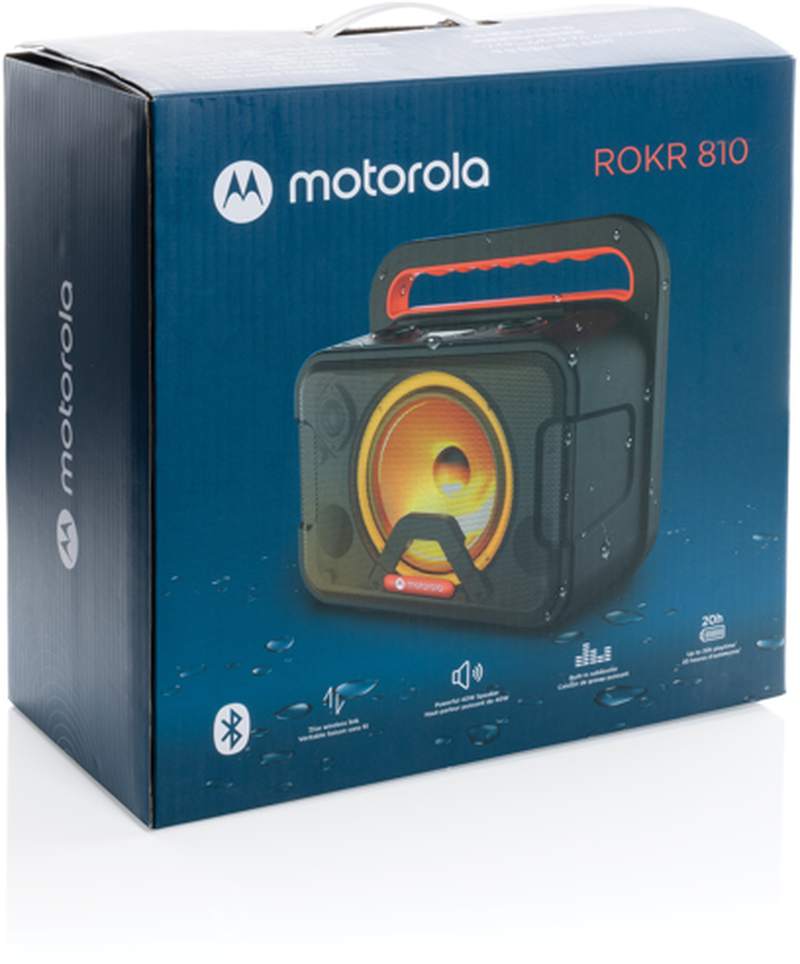Bezdrátový přenosný party reproduktor Motorola ROKR810