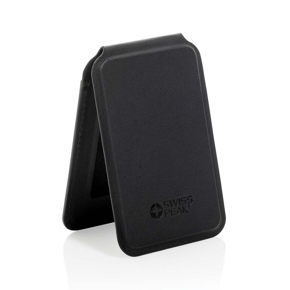 Magnetická peněženka na telefon Magstand RCS z recykl. PU