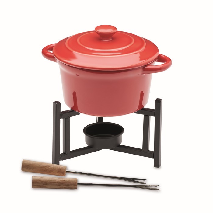 BIG KASE Keramická sada na fondue