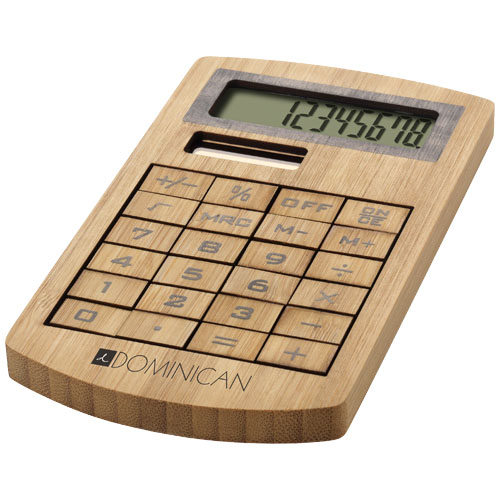 Kalkulačka z bambusu