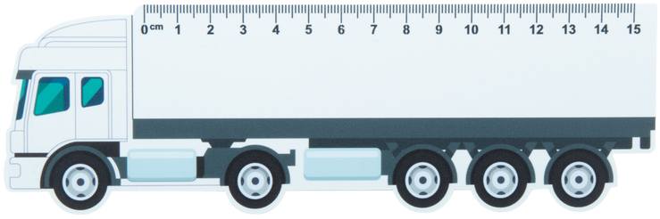 Trucker 15 15 cm pravítko, kamion