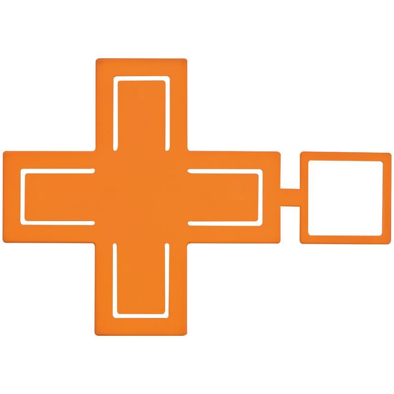 Oranžový stojan na mobil Cross 