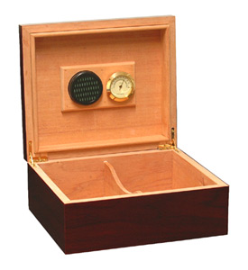 Humidor z mahagonového dřeva M