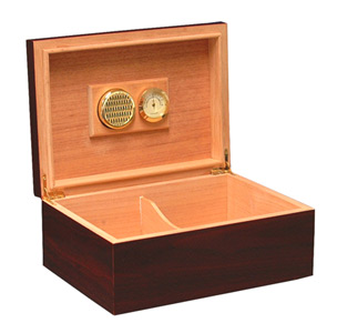 Humidor z mahagonového dřeva L