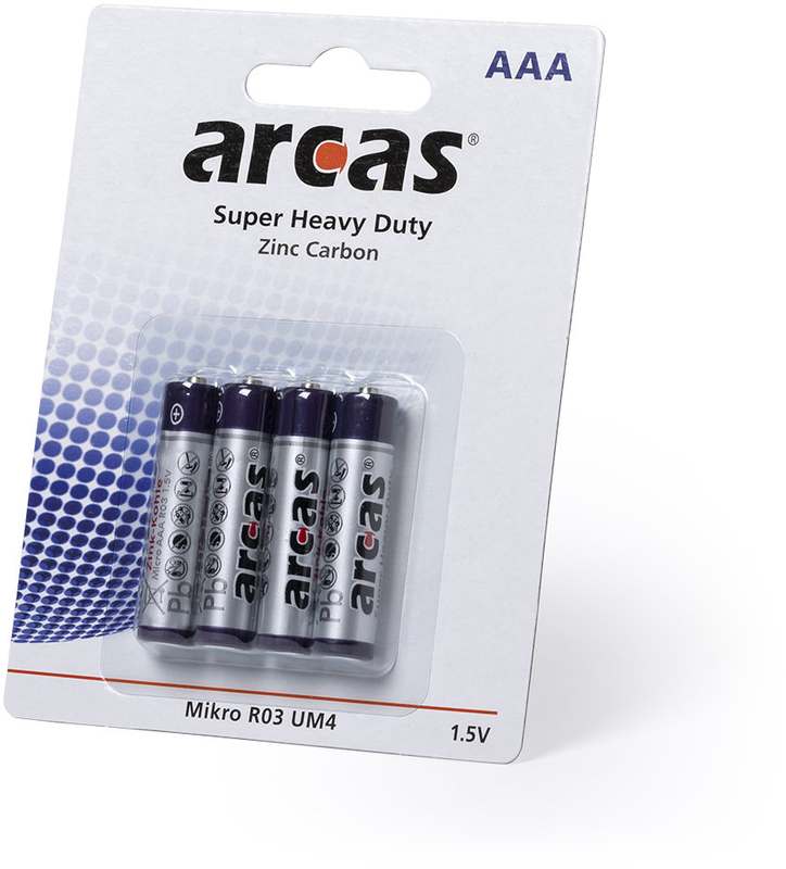 AAA/ R03 Sada 4 baterií 1,5V