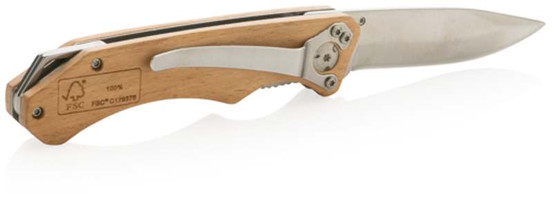 FSC dřevěný outdoorový nůž