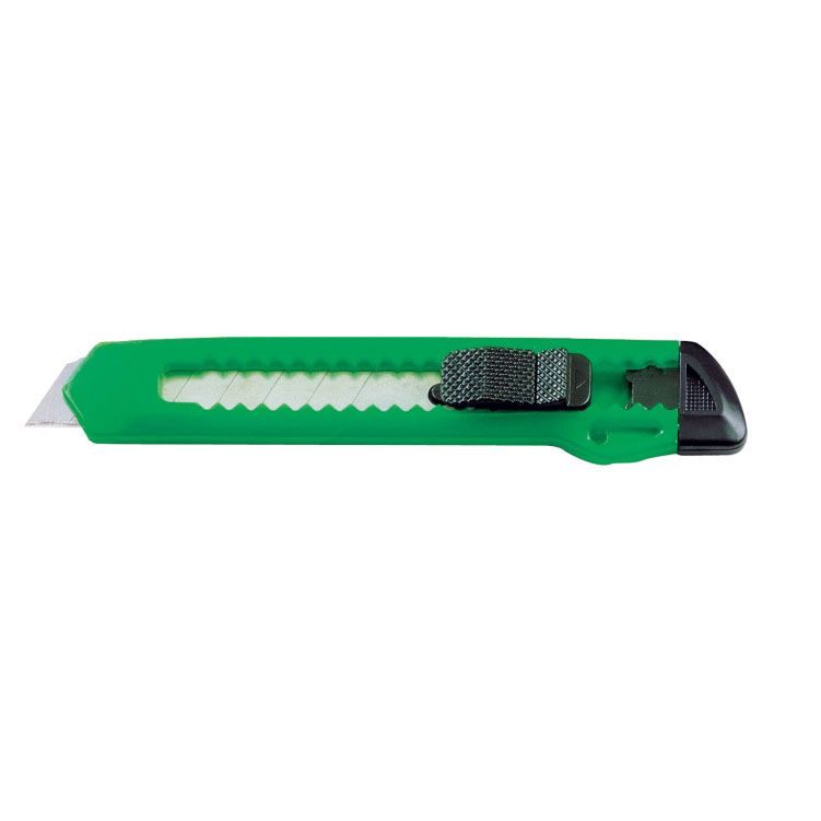 Klasický odlamovací nůž zelené barvy