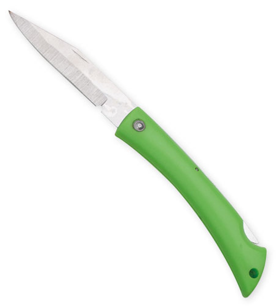 Kapesní nůž se zelenou rukojetí 