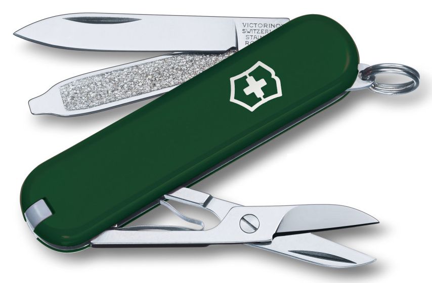 Kapesní zelený nůž VICTORINOX CLASSIC SD