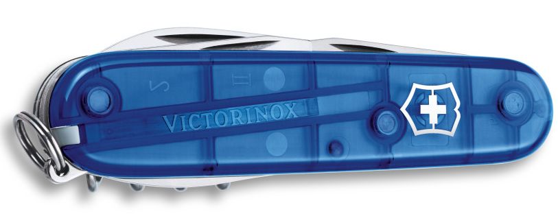 Nůž Victorinox Spartan modrý transparentní