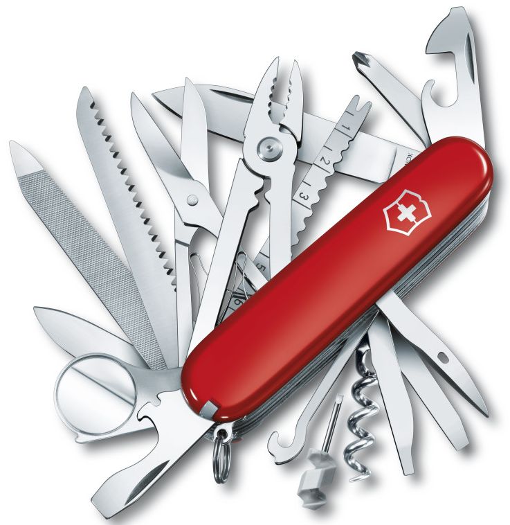 Nůž Victorinox SwissChamp červený 
