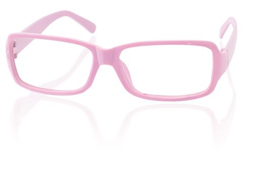 Obroučky brýlí růžové