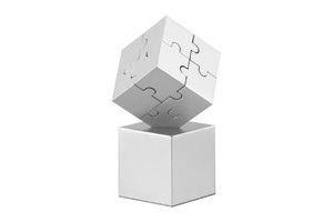 Kovové 3D puzzle