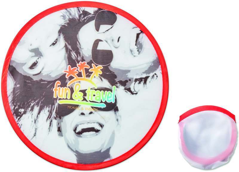 Skládací frisbee s pouzdrem a plně barevným potiskem