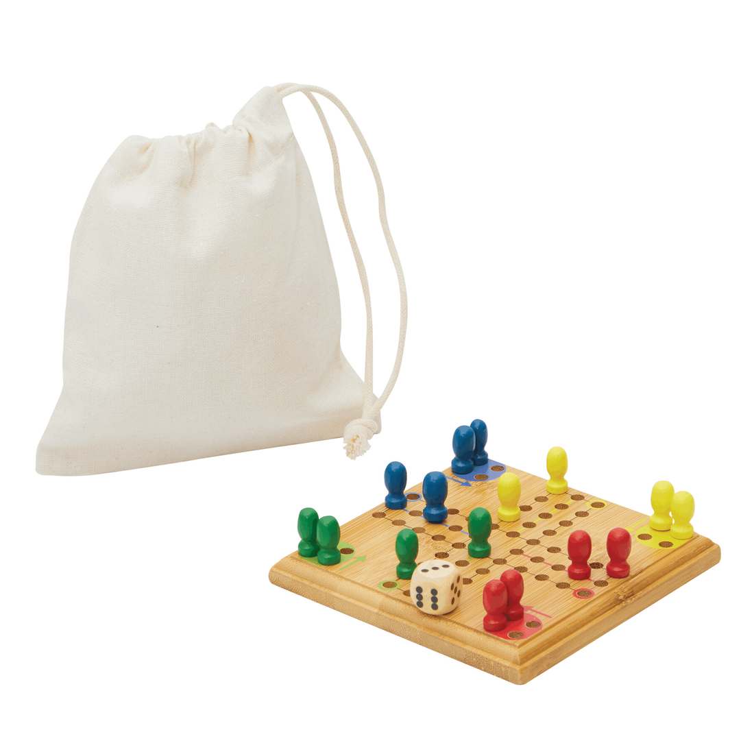 Dřevěná hra Ludo NO ANGER