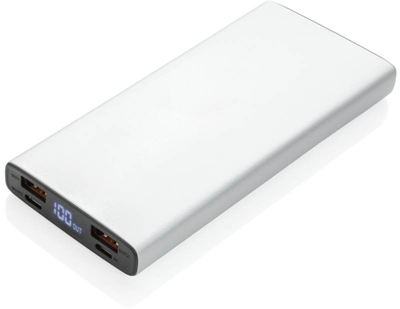 Hliníková 18W PD powerbanka 10 000 mAh