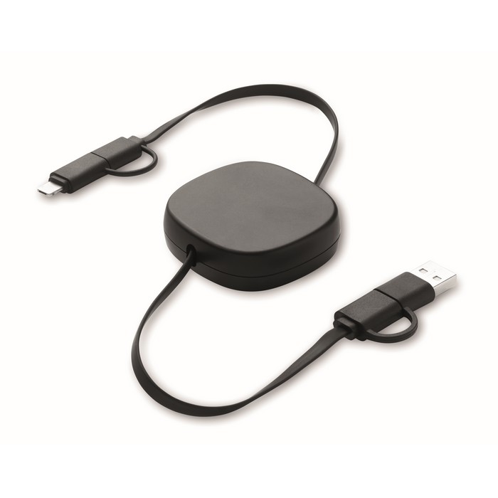 LINEA 60W svinovací nabíjecí kabel