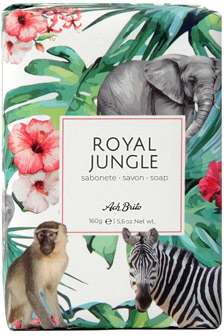 ROYAL JUNGLE. Mýdla obohacená zeleným jílem (160g)