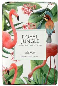 ROYAL JUNGLE. Mýdla obohacená zeleným jílem (160g)