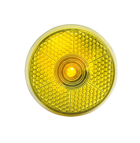 Flash žlutá reflexní svítilna s klipem 