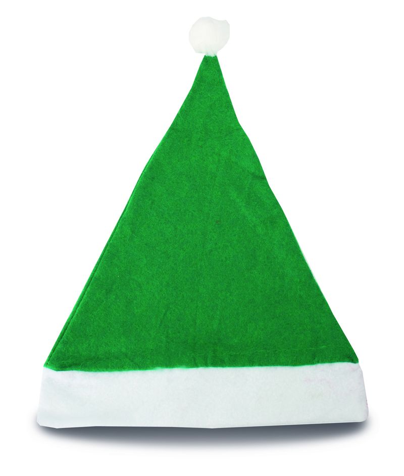 Vánoční čepice zelená