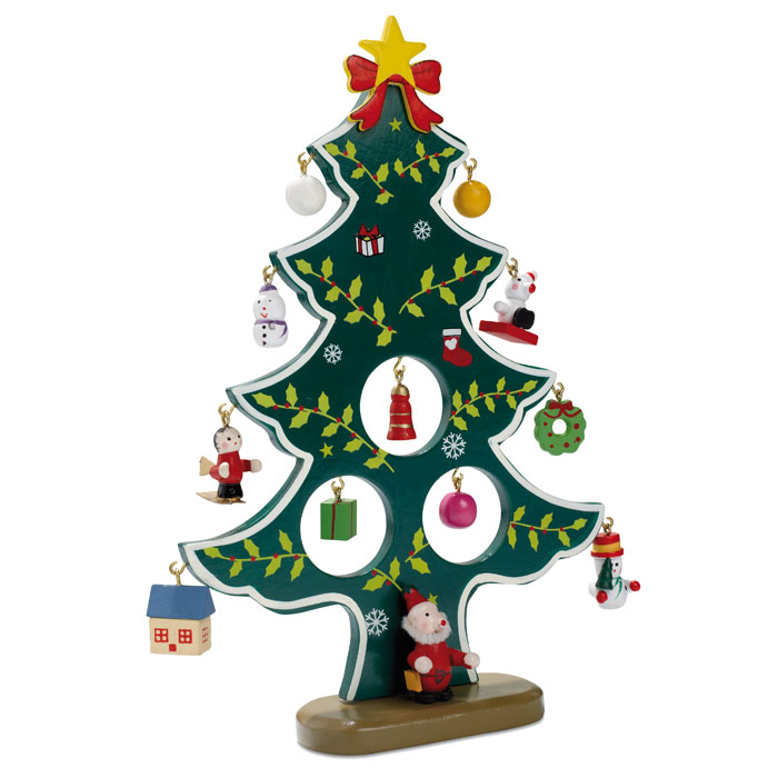 Woodtree Dřevěná vánoční dekorace
