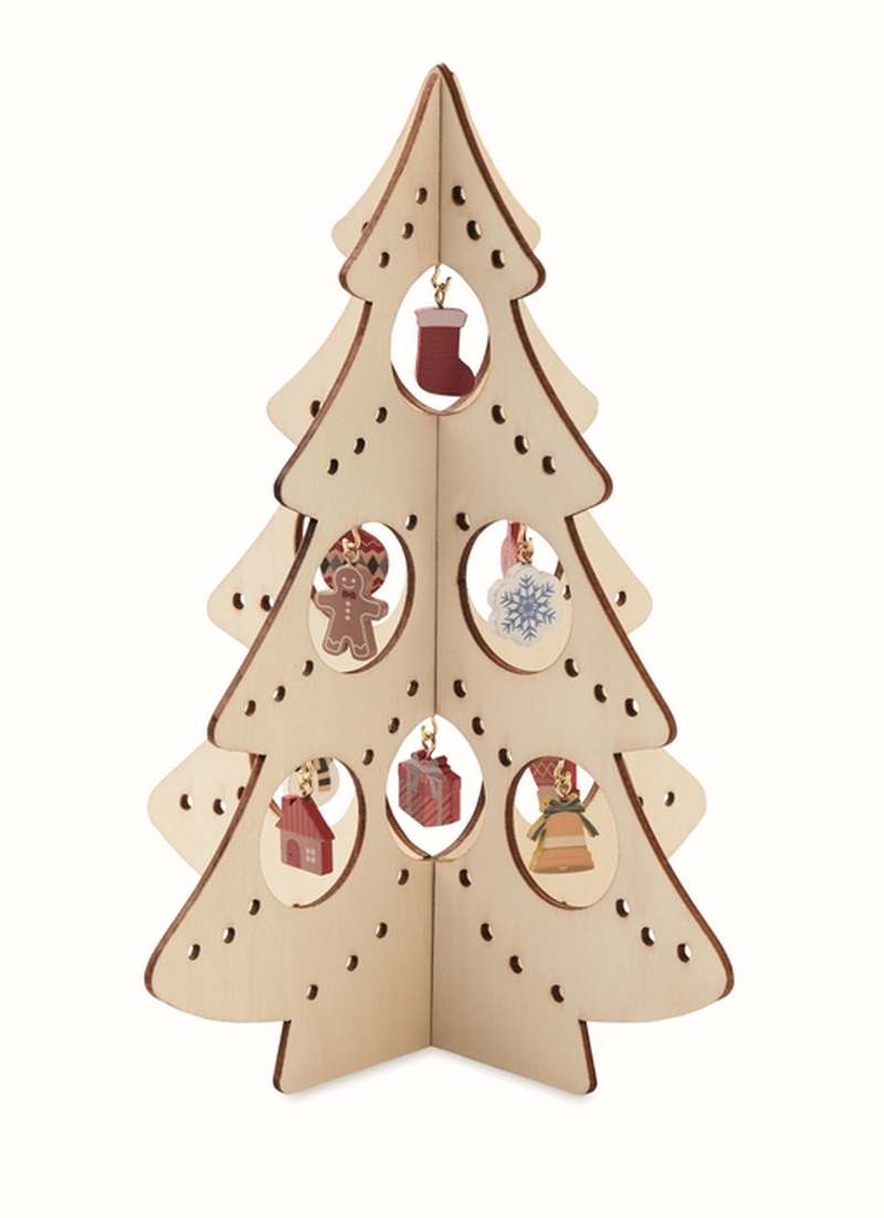 Silueta Vánoční dekorační stromek