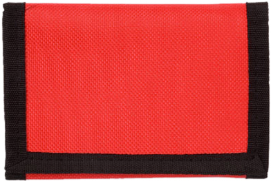 Červená peněženka polyester