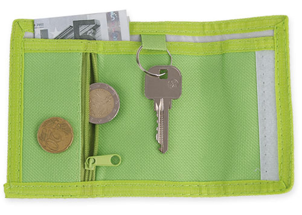 Peněženka na klíče zelená
