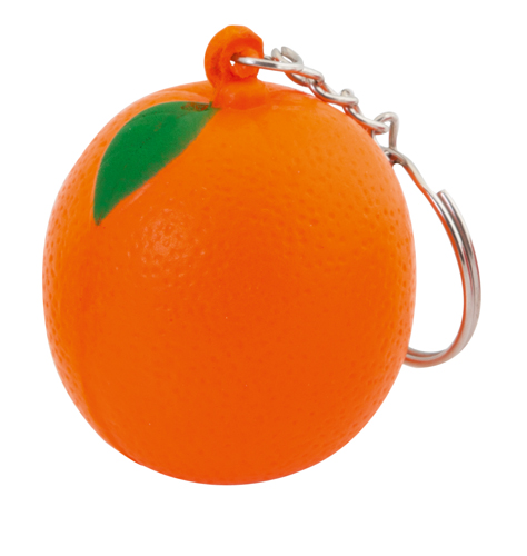 Fruty antistresová klíčenka Pomeranč