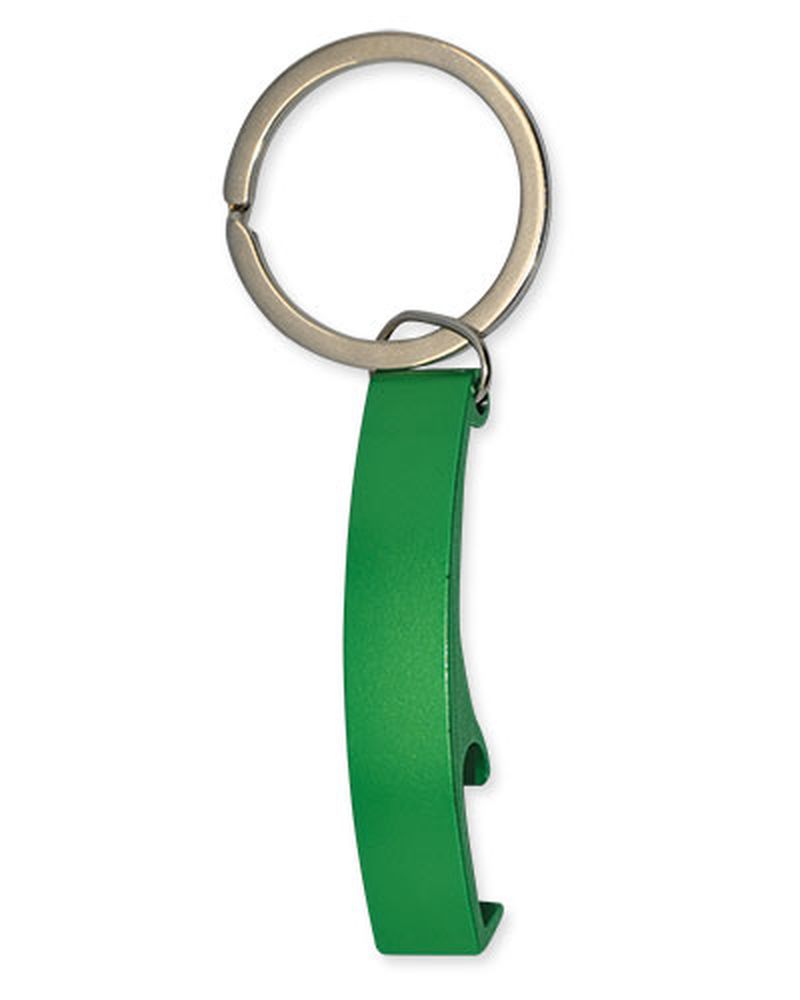 Přívěšek na klíče-otvírák zelený