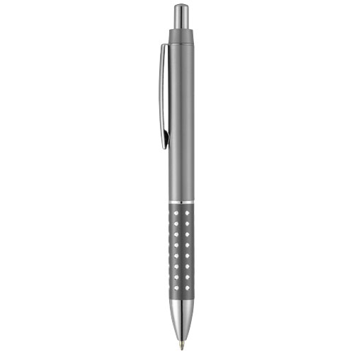 Černo-stříbrné kuličkové pero Bling
