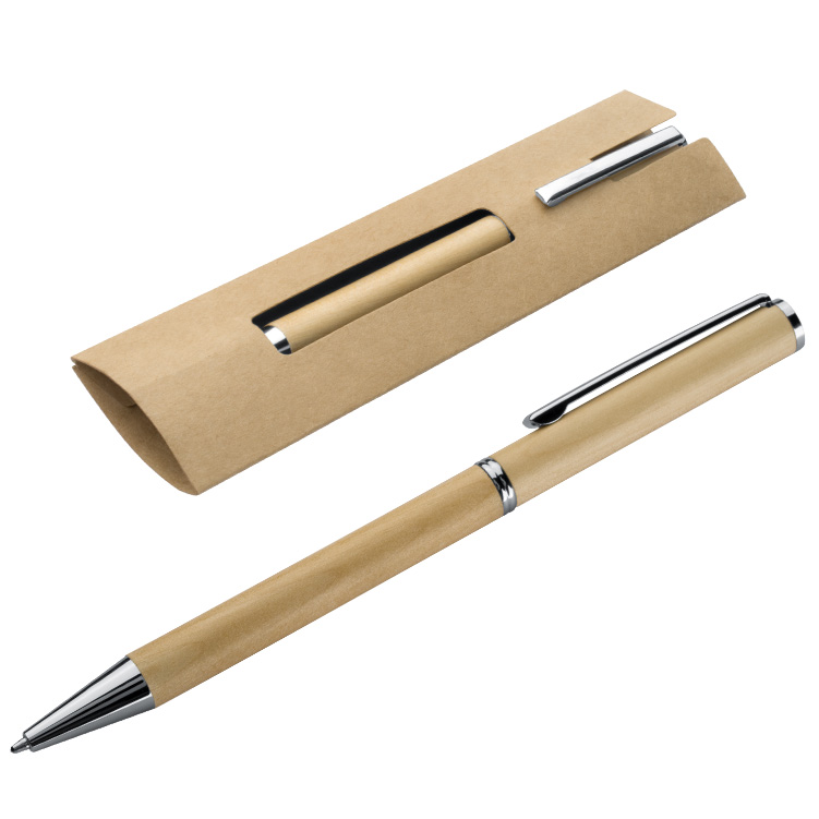 Kuličkové pero dřevěné